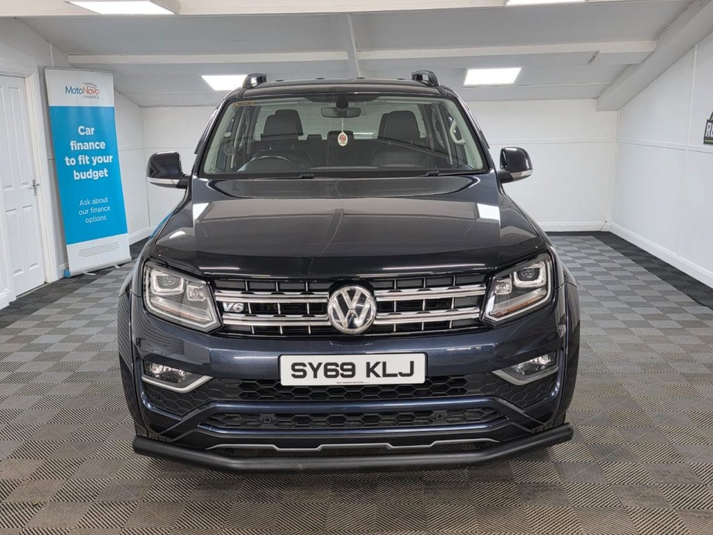 USED 2019 69 VOLKSWAGEN AMAROK 3.0 TDI V6 BlueMotion Tech Highline Pickup Double Cab 4dr Diesel Auto 4Motion Euro 6 (s/s) (204 ps) SatNav - Sensors!