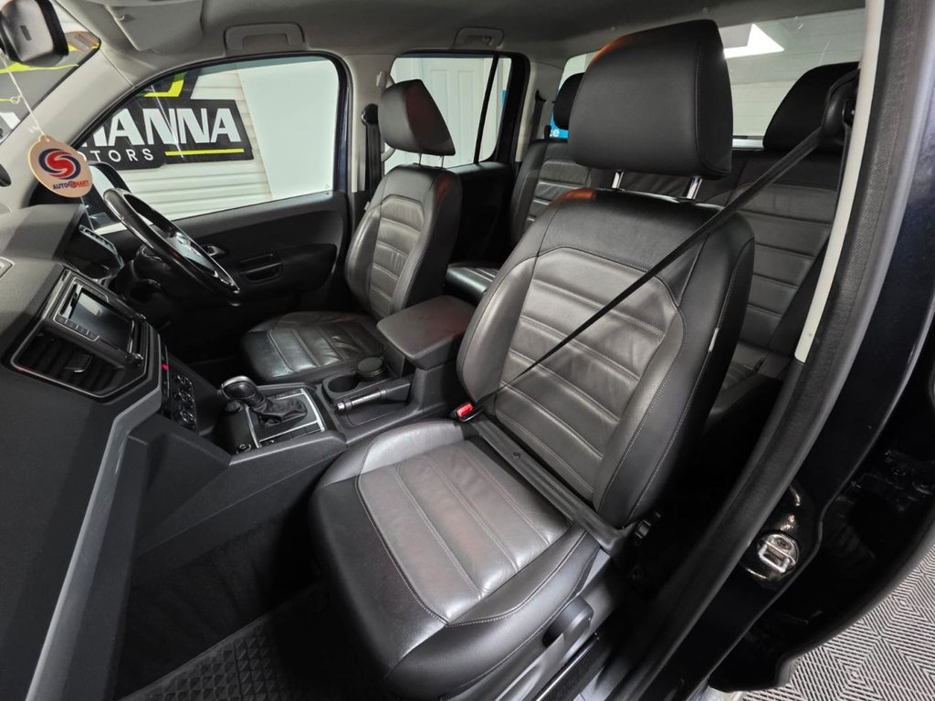 USED 2019 69 VOLKSWAGEN AMAROK 3.0 TDI V6 BlueMotion Tech Highline Pickup Double Cab 4dr Diesel Auto 4Motion Euro 6 (s/s) (204 ps) SatNav - Sensors!