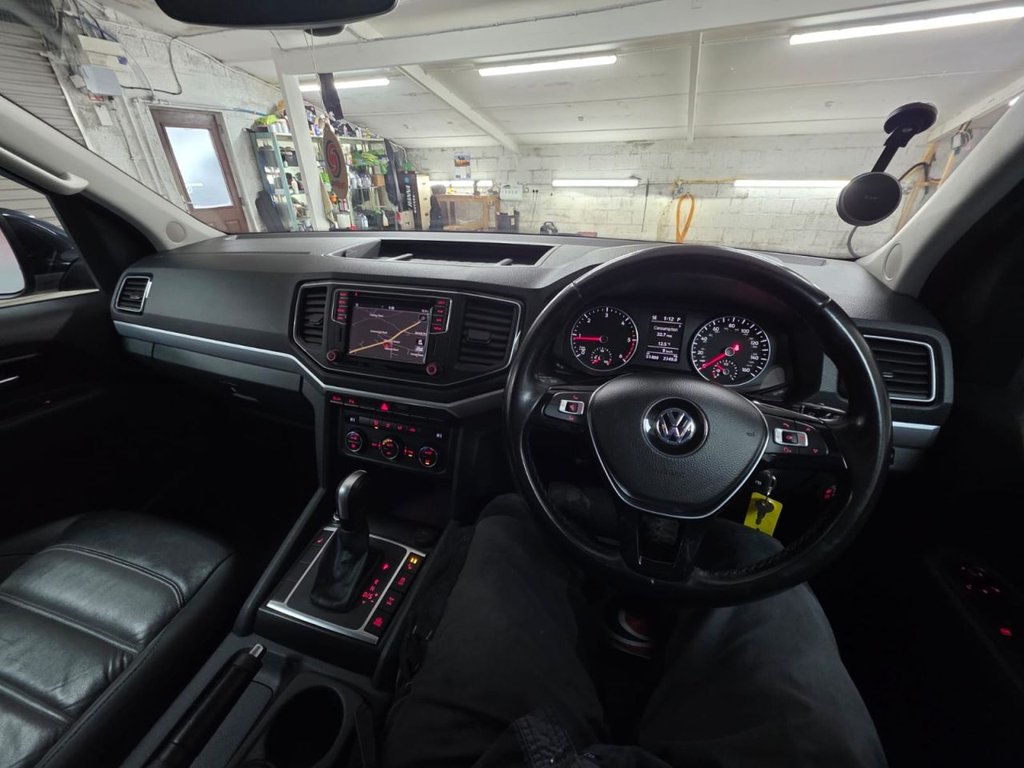 USED 2019 69 VOLKSWAGEN AMAROK 3.0 TDI V6 BlueMotion Tech Highline Pickup Double Cab 4dr Diesel Auto 4Motion Euro 6 (s/s) (204 ps) SatNav - Sensors!