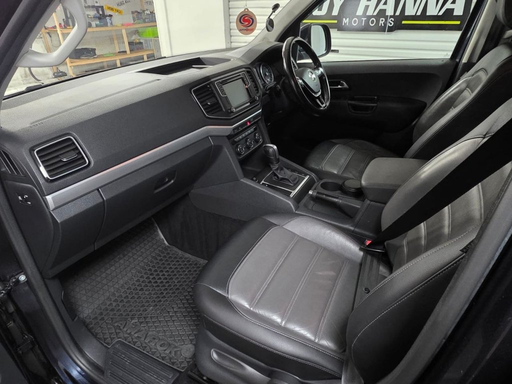 USED 2019 69 VOLKSWAGEN AMAROK 3.0 TDI V6 BlueMotion Tech Highline Pickup Double Cab 4dr Diesel Auto 4Motion Euro 6 (s/s) (204 ps) SatNav - Sensors!