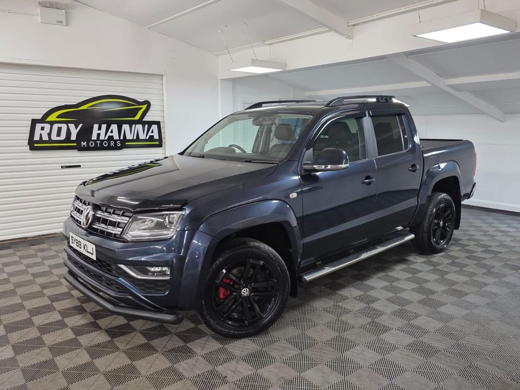 USED 2019 69 VOLKSWAGEN AMAROK 3.0 TDI V6 BlueMotion Tech Highline Pickup Double Cab 4dr Diesel Auto 4Motion Euro 6 (s/s) (204 ps) SatNav - Sensors!