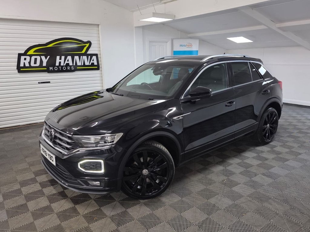 USED 2019 19 VOLKSWAGEN T-ROC 2.0 TDI R-Line SUV 5dr Diesel DSG Euro 6 (s/s) (150 ps) Bluetooth - SatNav - Sensors!