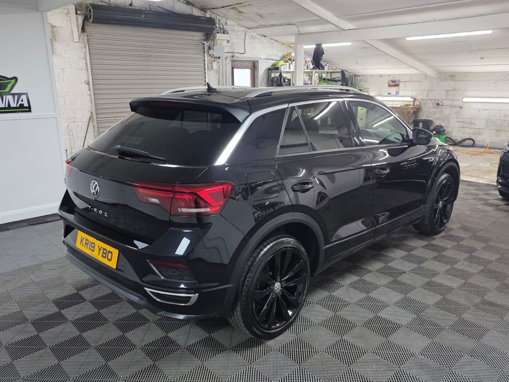 USED 2019 19 VOLKSWAGEN T-ROC 2.0 TDI R-Line SUV 5dr Diesel DSG Euro 6 (s/s) (150 ps) Bluetooth - SatNav - Sensors!