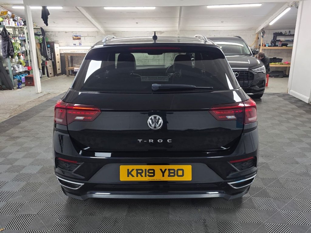 USED 2019 19 VOLKSWAGEN T-ROC 2.0 TDI R-Line SUV 5dr Diesel DSG Euro 6 (s/s) (150 ps) Bluetooth - SatNav - Sensors!