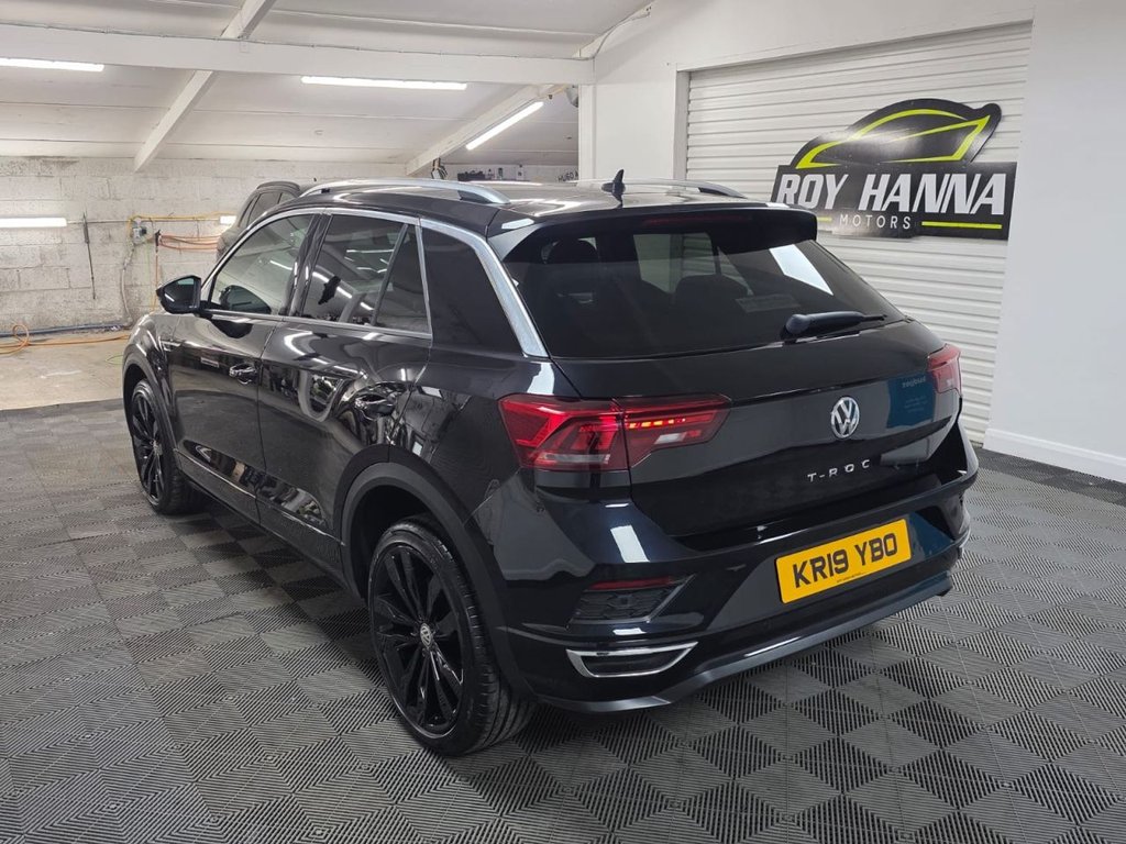 USED 2019 19 VOLKSWAGEN T-ROC 2.0 TDI R-Line SUV 5dr Diesel DSG Euro 6 (s/s) (150 ps) Bluetooth - SatNav - Sensors!