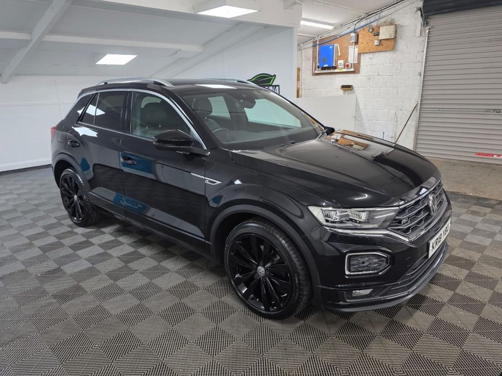 USED 2019 19 VOLKSWAGEN T-ROC 2.0 TDI R-Line SUV 5dr Diesel DSG Euro 6 (s/s) (150 ps) Bluetooth - SatNav - Sensors!