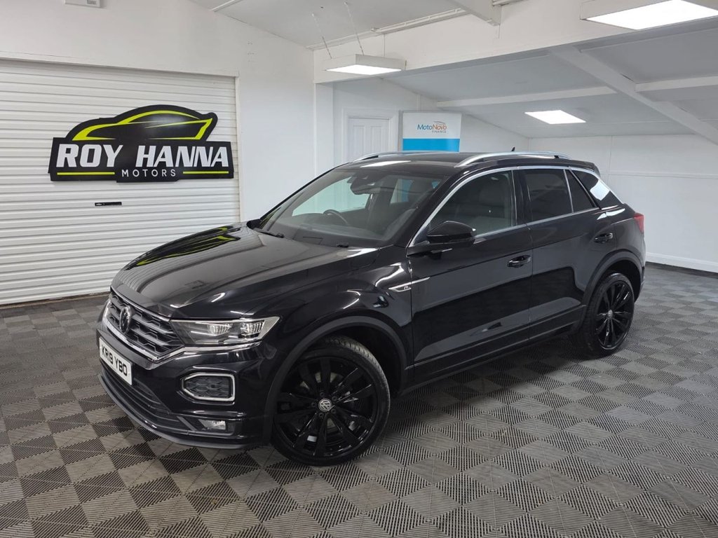 USED 2019 19 VOLKSWAGEN T-ROC 2.0 TDI R-Line SUV 5dr Diesel DSG Euro 6 (s/s) (150 ps) Bluetooth - SatNav - Sensors!
