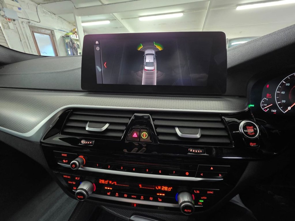 USED 2018 68 BMW 5 SERIES 2.0 520d M Sport Saloon 4dr Diesel Auto Euro 6 (s/s) (190 ps) SatNav - Sensors & Camera!