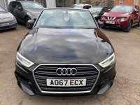 USED 2017 67 AUDI A3 CABRIOLET 1.5 TFSI CoD S line Convertible 2dr Petrol Manual Euro 6 (s/s) (150 ps) 