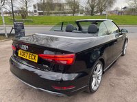 USED 2017 67 AUDI A3 CABRIOLET 1.5 TFSI CoD S line Convertible 2dr Petrol Manual Euro 6 (s/s) (150 ps) 