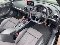 USED 2017 67 AUDI A3 CABRIOLET 1.5 TFSI CoD S line Convertible 2dr Petrol Manual Euro 6 (s/s) (150 ps) 