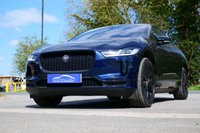 USED 2023 23 JAGUAR I-PACE 400 90kWh Black SUV 5dr Electric Auto 4WD (400 ps) PORTOFINO BLUE METALLIC PAINTWORK + SUNROOF + MERIDIAN + WINTER PACK