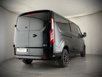 USED 2023 23 FORD TRANSIT CUSTOM 2.0 320 EcoBlue Limited Crew Van Double Cab 5dr Diesel Auto L2 H1 Euro 6 (170 ps) EURO 6 ULEZ COMPLIANT LWB AUTOMATIC