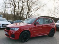 USED 2016 16 BMW X3 3.0 30d M Sport SUV 5dr Diesel Auto xDrive Euro 6 (s/s) (258 ps) 