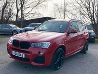 USED 2016 16 BMW X3 3.0 30d M Sport SUV 5dr Diesel Auto xDrive Euro 6 (s/s) (258 ps) 