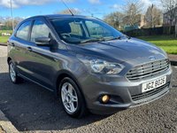 USED 2018 18 FORD KA+ 1.2 Ti-VCT Zetec Hatchback 5dr Petrol Manual Euro 6 (s/s) (70 ps) Ideal First Car - Low Miles - LEZ
