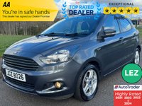 USED 2018 18 FORD KA+ 1.2 Ti-VCT Zetec Hatchback 5dr Petrol Manual Euro 6 (s/s) (70 ps) Ideal First Car - Low Miles - LEZ