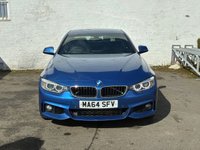 USED 2014 64 BMW 4 SERIES 2.0 420d M Sport Coupe 2dr Diesel Auto Euro 6 (s/s) (184 ps) THIS STUNNING AUTOMATIC COUPE COMES WITH AN MOT UNTIL APRIL 2027, HEATED FRONT SEATS,SAT NAV ,PARK SENSORS AND MORE..