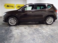 USED 2019 69 SEAT ATECA 1.5 TSI EVO XCELLENCE SUV 5dr Petrol Manual Euro 6 (s/s) (150 ps) SEAT SERVICE HISTORY-1/2 LEATHER WITH ALCANTARA SUEDE-FRONT AND REAR SENSORS WITH CAMERA