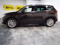 USED 2019 69 SEAT ATECA 1.5 TSI EVO XCELLENCE SUV 5dr Petrol Manual Euro 6 (s/s) (150 ps) SEAT SERVICE HISTORY-1/2 LEATHER WITH ALCANTARA SUEDE-FRONT AND REAR SENSORS WITH CAMERA