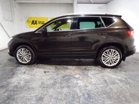 USED 2019 69 SEAT ATECA 1.5 TSI EVO XCELLENCE SUV 5dr Petrol Manual Euro 6 (s/s) (150 ps) SEAT SERVICE HISTORY-1/2 LEATHER WITH ALCANTARA SUEDE-FRONT AND REAR SENSORS WITH CAMERA
