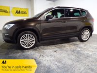 USED 2019 69 SEAT ATECA 1.5 TSI EVO XCELLENCE SUV 5dr Petrol Manual Euro 6 (s/s) (150 ps) SEAT SERVICE HISTORY-1/2 LEATHER WITH ALCANTARA SUEDE-FRONT AND REAR SENSORS WITH CAMERA