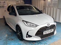 USED 2023 73 TOYOTA YARIS 1.5 VVT-h GR SPORT Hatchback 5dr Petrol Hybrid E-CVT Euro 6 (s/s) (116 ps)+2 KEYS+HISTORY+PARK CONTROL+PRIVACY+CLIMATE+BLUETOOTH+MEDIA+USB+APPS+18