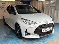 USED 2023 73 TOYOTA YARIS 1.5 VVT-h GR SPORT Hatchback 5dr Petrol Hybrid E-CVT Euro 6 (s/s) (116 ps)+2 KEYS+HISTORY+PARK CONTROL+PRIVACY+CLIMATE+BLUETOOTH+MEDIA+USB+APPS+18