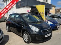 USED 2013 13 KIA VENGA 1.4 EcoDynamics 1 MPV 5dr Petrol Manual Euro 5 (s/s) (89 bhp) NICE 5 DOOR MANUAL VENGA. CLEAN CONDITION THROUGHOUT. COMES WITH SERVICE HISTORY/ LONG MOT AND FRESH SERVICE. FINISHED IN METALLIC BLACK COLOUR. SPEC INCLUDES REMOTE LOCKING, CLOTH INTERIOR, CD/ RADIO, WHEEL TRIMS, ELECTRIC WINDOWS AND MIRROR, ISOFIX + 3 MONTHS WARRANTY + 12 MONTHS AA BREAKDOWN COVER INCLUDED