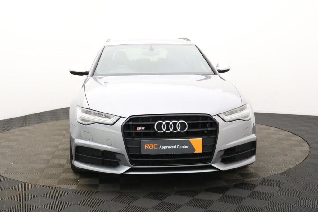 USED 2018 68 AUDI S6 AVANT 4.0 TFSI V8 Black Edition Estate 5dr Petrol S Tronic quattro Euro 6 (s/s) (450 ps) 4WD, Full Leather, Sat Nav