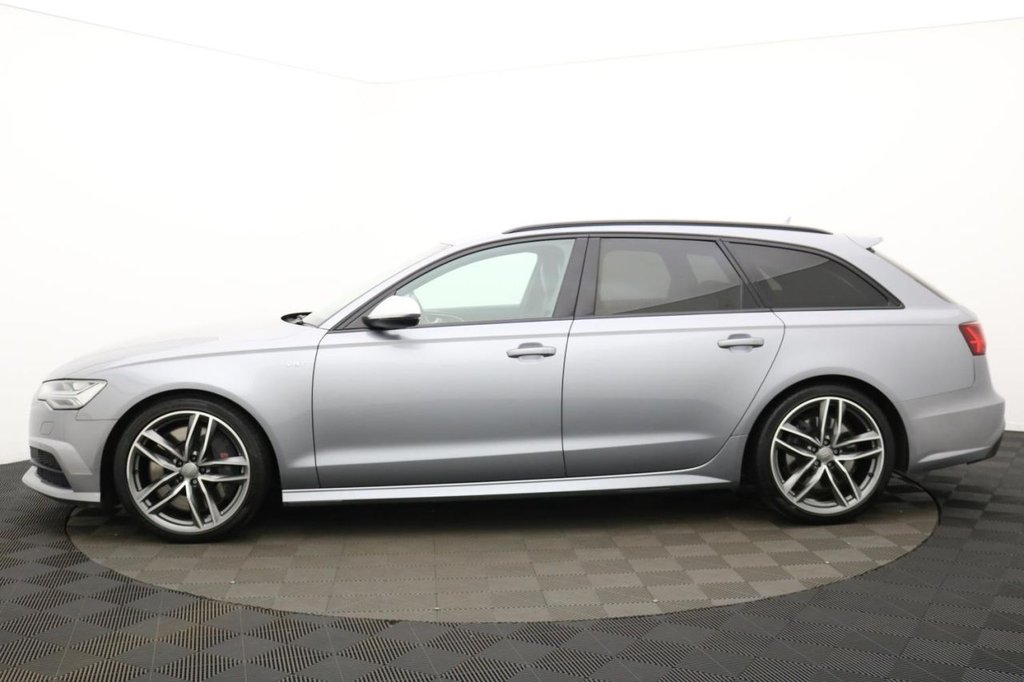 USED 2018 68 AUDI S6 AVANT 4.0 TFSI V8 Black Edition Estate 5dr Petrol S Tronic quattro Euro 6 (s/s) (450 ps) 4WD, Full Leather, Sat Nav