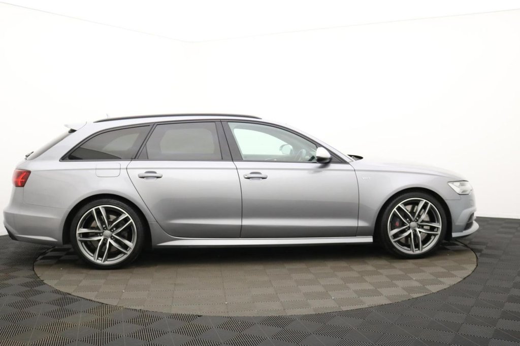 USED 2018 68 AUDI S6 AVANT 4.0 TFSI V8 Black Edition Estate 5dr Petrol S Tronic quattro Euro 6 (s/s) (450 ps) 4WD, Full Leather, Sat Nav
