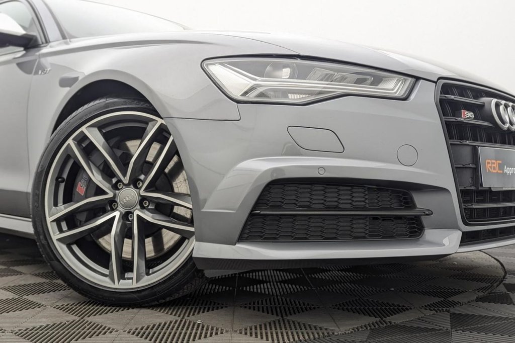 USED 2018 68 AUDI S6 AVANT 4.0 TFSI V8 Black Edition Estate 5dr Petrol S Tronic quattro Euro 6 (s/s) (450 ps) 4WD, Full Leather, Sat Nav