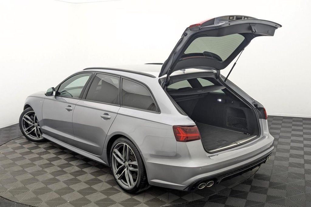 USED 2018 68 AUDI S6 AVANT 4.0 TFSI V8 Black Edition Estate 5dr Petrol S Tronic quattro Euro 6 (s/s) (450 ps) 4WD, Full Leather, Sat Nav