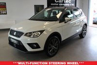USED 2018 18 SEAT ARONA 1.6 TDI SE Technology Lux SUV 5dr Diesel Manual Euro 6 (s/s) (115 ps) TIMING BELT REPLACED***APPLE CAR PLAY***TOUCH SCREEN MEDIA**CRUISE CONTROL***AUTO ANDROID**SAT NAV***REAR PARKING AID***MIRROR LINK***HEATED SEATS**AIR CON**AUTO LIGHTS***VOICE CONTROL***