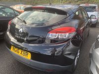 USED 2016 16 RENAULT MEGANE 1.5 dCi ENERGY Dynamique TomTom Coupe 3dr Diesel Manual Euro 5 (s/s) (110 ps) SERVICE HISTORY - 8 STAMPS, SAT NAV, FULL LEATHER TRIM