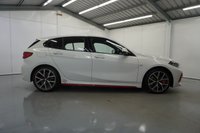 USED 2022 22 BMW 1 SERIES 2.0 128ti (LCP) Hatchback 5dr Petrol Auto Euro 6 (s/s) (265 ps) Full BMW History, Alpine White Gloss