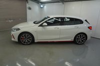 USED 2022 22 BMW 1 SERIES 2.0 128ti (LCP) Hatchback 5dr Petrol Auto Euro 6 (s/s) (265 ps) Full BMW History, Alpine White Gloss