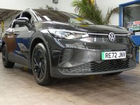 USED 2022 72 VOLKSWAGEN ID.4 Pure 52kWh Life SUV 5dr Electric Auto (148 ps) SAT NAV PART LEATHER INTERIOR HEATED SEATS REAR VIEW CAMERA CRUISE CONTROL PARKING SENSORS 1 OWNER SERVICE HSITORY WARRANTY