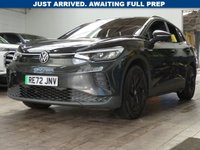 USED 2022 72 VOLKSWAGEN ID.4 Pure 52kWh Life SUV 5dr Electric Auto (148 ps) SAT NAV PART LEATHER INTERIOR HEATED SEATS REAR VIEW CAMERA CRUISE CONTROL PARKING SENSORS 1 OWNER SERVICE HSITORY WARRANTY