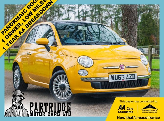 2013 FIAT 500 1.2 Lounge Hatchback 3dr Petrol Manual Euro 4 (69 bhp)
