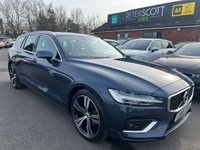 USED 2018 68 VOLVO V60 2.0 D3 Inscription Pro Estate 5dr Diesel Auto Euro 6 (s/s) (150 ps) 7 Stamp History/ AA Inspected