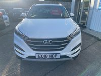 USED 2018 18 HYUNDAI TUCSON 1.7 CRDi Blue Drive SE Nav SUV 5dr Diesel Manual Euro 6 (s/s) (116 ps) 