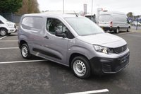 USED 2023 73 PEUGEOT PARTNER 1.5 BlueHDi 1000 Professional Premium + Standard Panel Van 5dr Diesel Manual SWB Euro 6 (s/s) (100 bhp) Metallic Grey, Service History