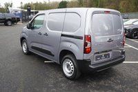 USED 2023 73 PEUGEOT PARTNER 1.5 BlueHDi 1000 Professional Premium + Standard Panel Van 5dr Diesel Manual SWB Euro 6 (s/s) (100 bhp) Metallic Grey, Service History