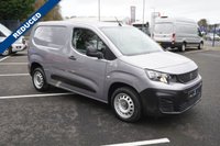 USED 2023 73 PEUGEOT PARTNER 1.5 BlueHDi 1000 Professional Premium + Standard Panel Van 5dr Diesel Manual SWB Euro 6 (s/s) (100 bhp) Metallic Grey, Service History