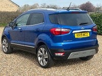 USED 2019 19 FORD ECOSPORT 1.0T EcoBoost GPF Titanium SUV 5dr Petrol Manual Euro 6 (s/s) (125 ps) 57631 miles