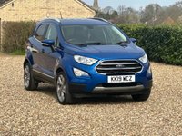 USED 2019 19 FORD ECOSPORT 1.0T EcoBoost GPF Titanium SUV 5dr Petrol Manual Euro 6 (s/s) (125 ps) 57631 miles