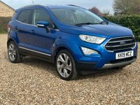 USED 2019 19 FORD ECOSPORT 1.0T EcoBoost GPF Titanium SUV 5dr Petrol Manual Euro 6 (s/s) (125 ps) 57631 miles