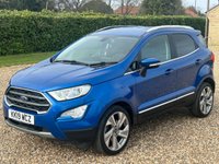 USED 2019 19 FORD ECOSPORT 1.0T EcoBoost GPF Titanium SUV 5dr Petrol Manual Euro 6 (s/s) (125 ps) 57631 miles